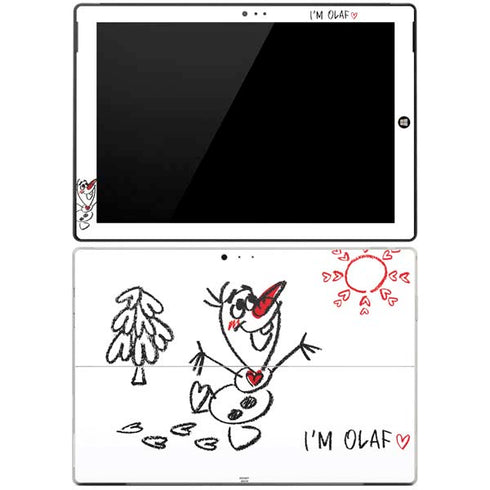 Disney Frozen I Am Olaf Art Surface Pro 3 Skin